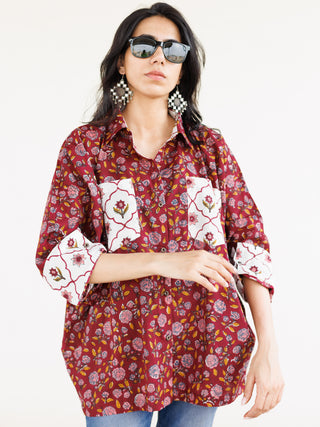 Beena Oversized Cotton Shirt