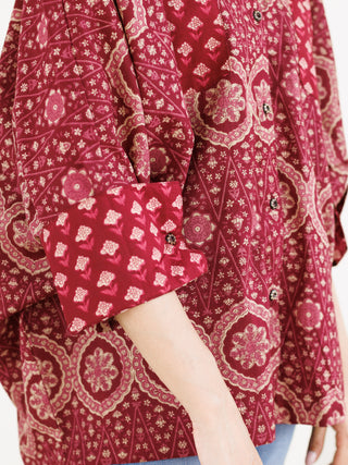 Mehreen Oversized Cotton Shirt