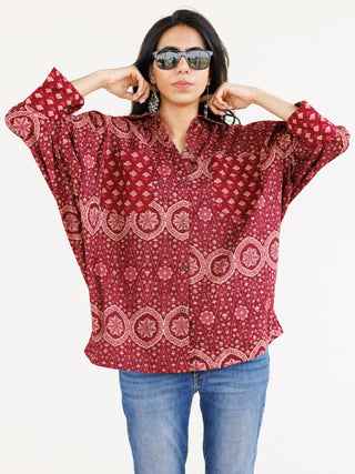Mehreen Oversized Cotton Shirt