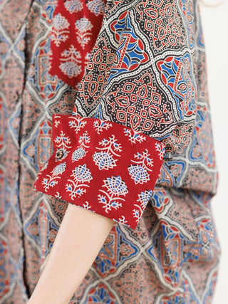 Uma Oversized Cotton Shirt