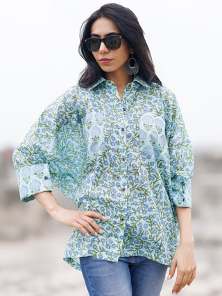 Megha Oversized Cotton Shirt