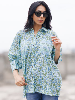 Megha Oversized Cotton Shirt