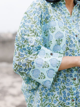 Megha Oversized Cotton Shirt