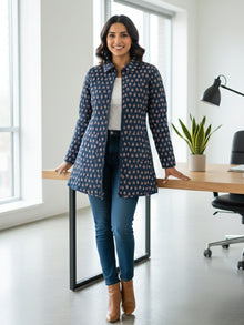 Shishir Madhuri Quilted Reversible Jacket