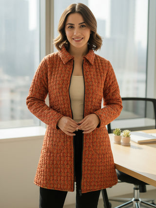 Shishir Aina Quilted Reversible Jacket