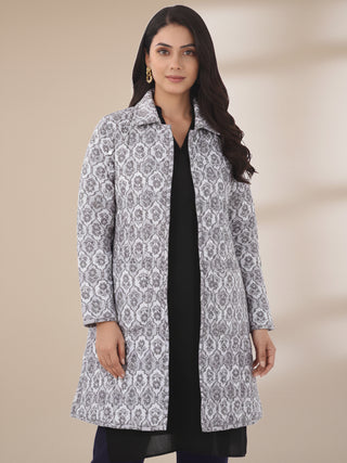 Shishir Meenal Quilted Reversible Jacket