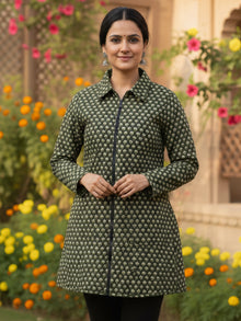 Shishir Veena Quilted Reversible Jacket