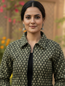 Shishir Veena Quilted Reversible Jacket