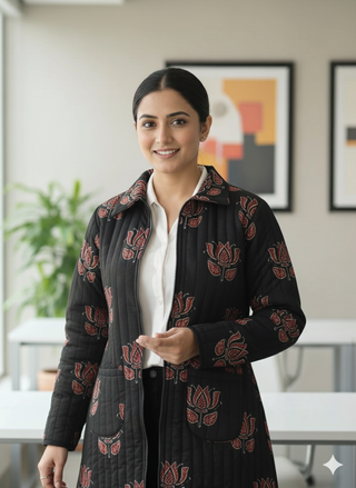 Shishir Ritu Quilted Reversible Jacket