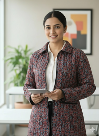 Shishir Ritu Quilted Reversible Jacket