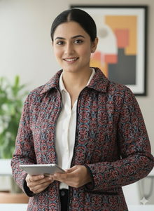 Shishir Ritu Quilted Reversible Jacket