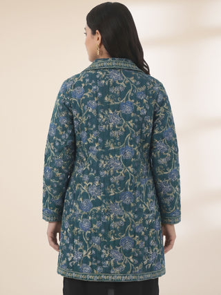 Shishir Kamini Ajrakh Quilted Reversible Jacket