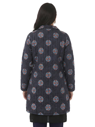 Shishir Priyanshi Ajrakh Quilted Reversible Jacket