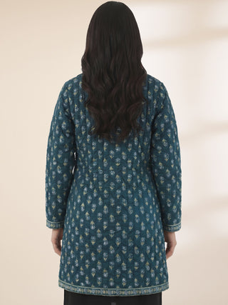 Shishir Kamini Ajrakh Quilted Reversible Jacket