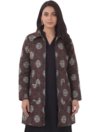 Shishir Pallavi Ajrakh Quilted Reversible Jacket