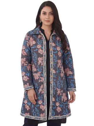 Shishir Aaina Quilted Reversible Jacket