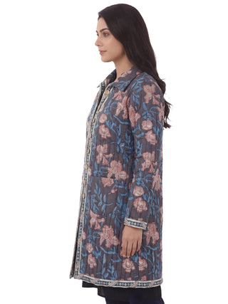 Shishir Aaina Quilted Reversible Jacket