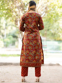 Roz Tania Set Of Kurta Pants Dupatta