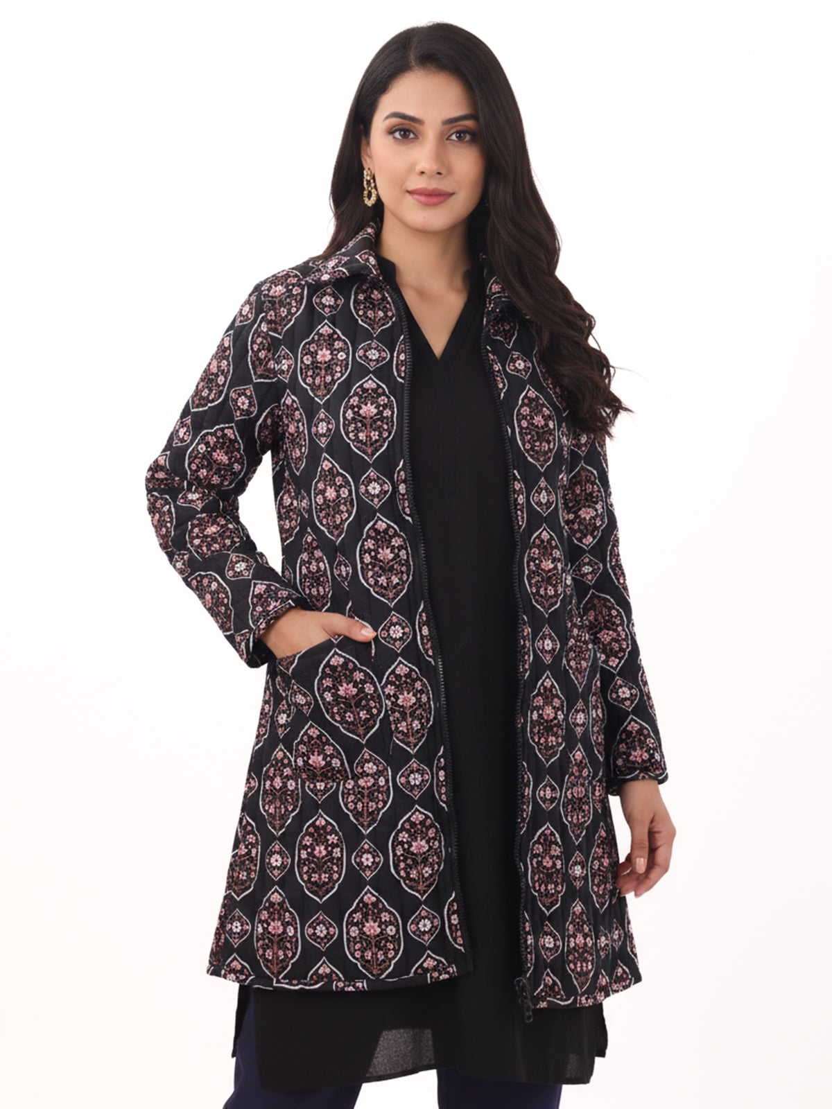 Shishir Tania Quilted Reversible Jacket