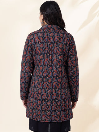 Shishir Gargi Ajrakh Quilted Reversible Jacket