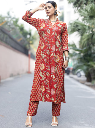 Roz Meha Straight Kurta