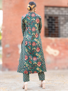 Roz Zia Set Of Kurta Pants Dupatta