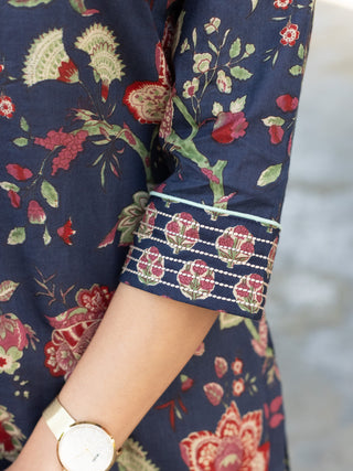 Roz Dia Set Of Kurta Pants Dupatta