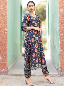 Roz Dia Set Of Kurta Pants Dupatta