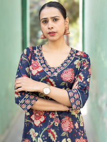 Roz Dia Set Of Kurta Pants Dupatta
