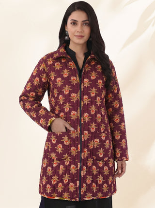 Shishir Kavita Quilted Reversible Jacket