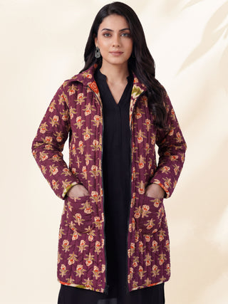 Shishir Kavita Quilted Reversible Jacket