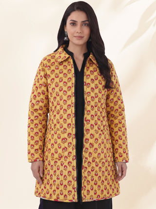 Shishir Anisha Quilted Reversible Jacket