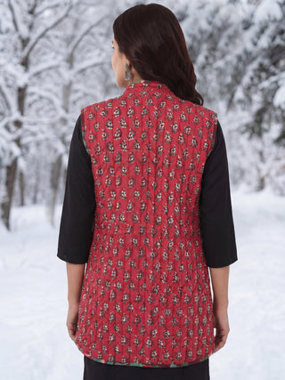 Shishir Ritika Quilted Reversible Sleeveless Jacket