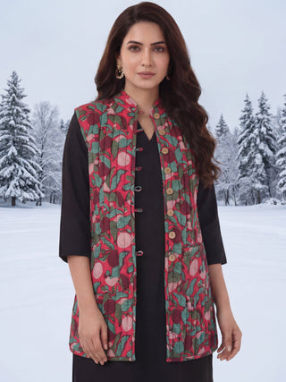 Shishir Ritika Quilted Reversible Sleeveless Jacket