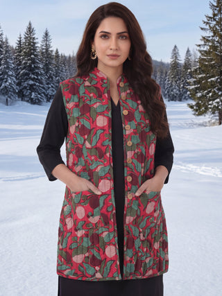 Shishir Ritika Quilted Reversible Sleeveless Jacket