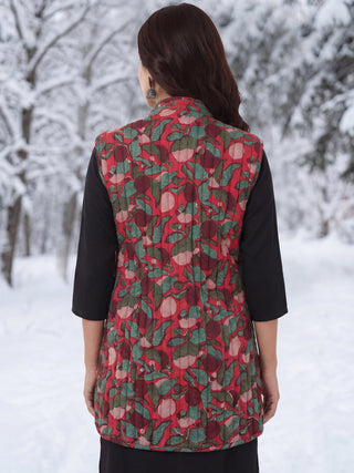 Shishir Ritika Quilted Reversible Sleeveless Jacket