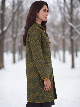 Shishir Nitya Ajrakh Quilted Reversible Jacket