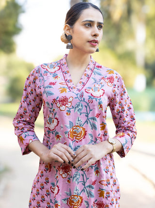 Roz Nidhi Set Of Kurta Pants Dupatta