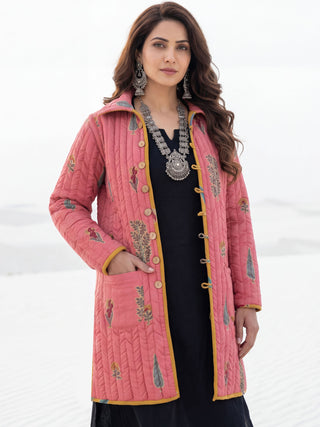 Shishir Mahira Quilted Reversible Jacket