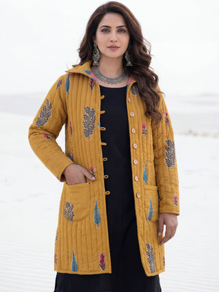 Shishir Mahira Quilted Reversible Jacket