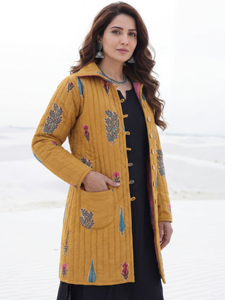 Shishir Mahira Quilted Reversible Jacket