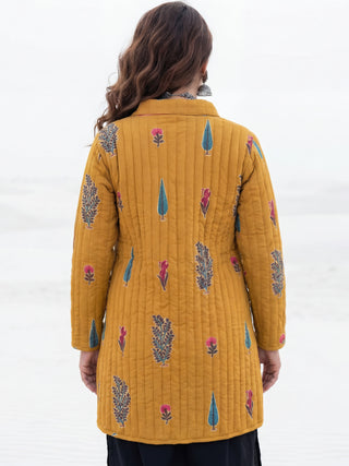 Shishir Mahira Quilted Reversible Jacket