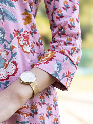 Roz Nidhi Set Of Kurta Pants Dupatta