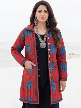 Shishir Sanya Ajrakh Quilted Reversible Jacket