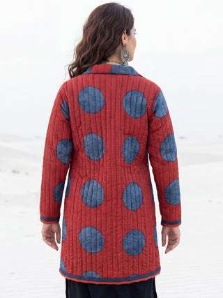 Shishir Sanya Ajrakh Quilted Reversible Jacket