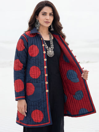 Shishir Sanya Ajrakh Quilted Reversible Jacket