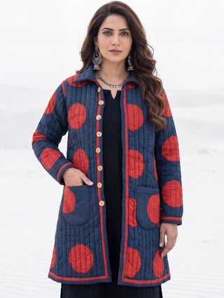 Shishir Sanya Ajrakh Quilted Reversible Jacket