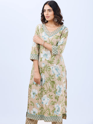 Aina Falak Set Of Kurta Pants Dupatta