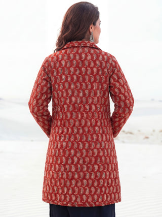 Shishir Ratna Ajrakh Quilted Reversible Jacket