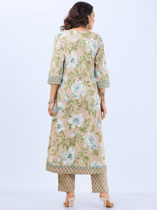 Aina Falak Set Of Kurta Pants Dupatta